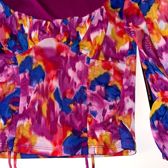 Multi Color Blouse - Picture 3 of 3